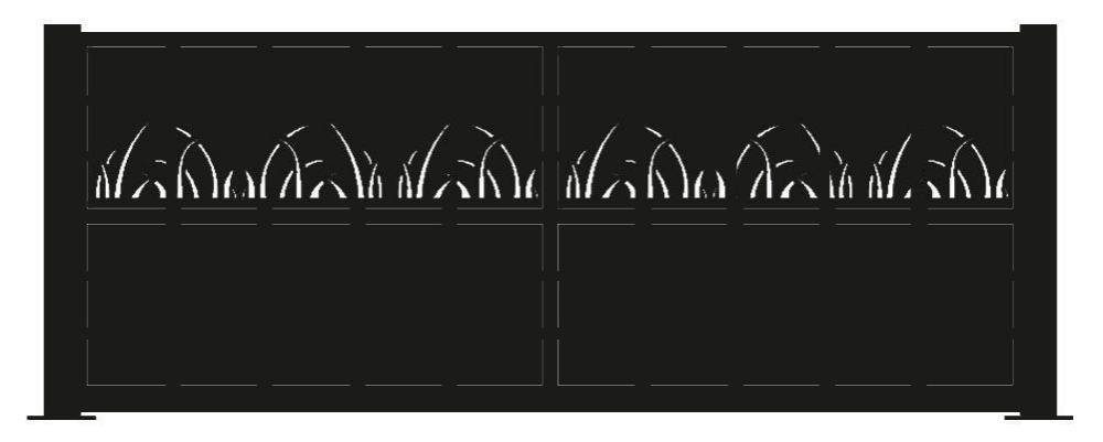 Portail coulissant Lautaret